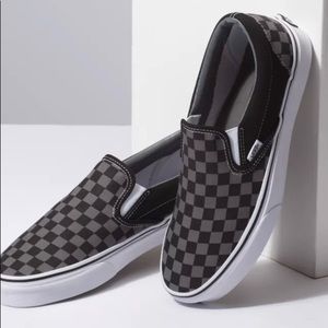 Classic Vans Slip on Checkerboard Skate Shoes